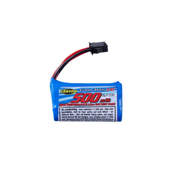Accu Li-Ion 7.4V 500mAh - JST - CARSON 500608290