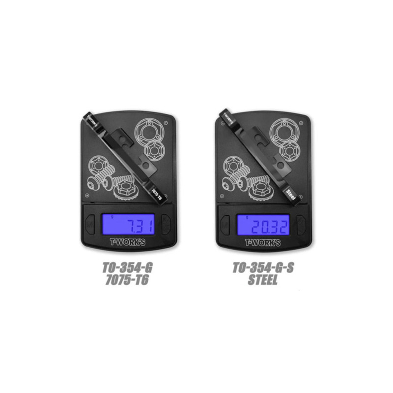 Cale D en aluminium - MP11/E - T-WORKS TO-354-G