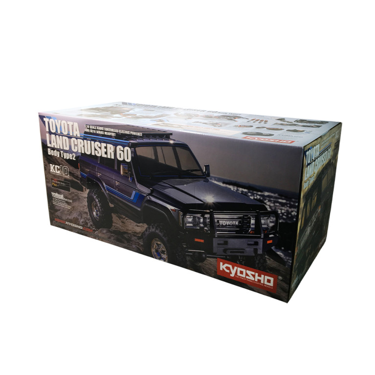 Crawler KC10 Toyota Land Cruiser 60 Readyset - 1/10 - KYOSHO 34801T2B