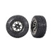 Roues arrière Ford Raptor R avec pneus BFG - TRAXXAS 10187-BLKCR