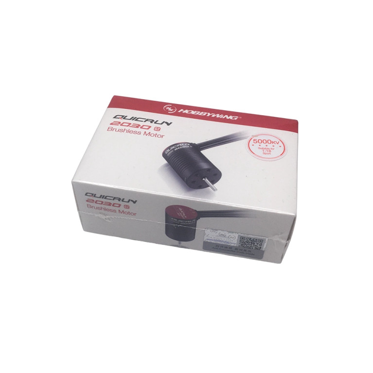 Moteur brushless QuicRun 2030 G2 5000Kv - HOBBYWING 30404800