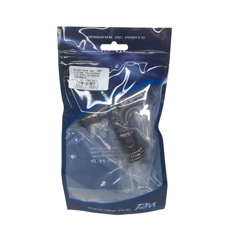 Clé à roue 17 mm - T2M T422661G