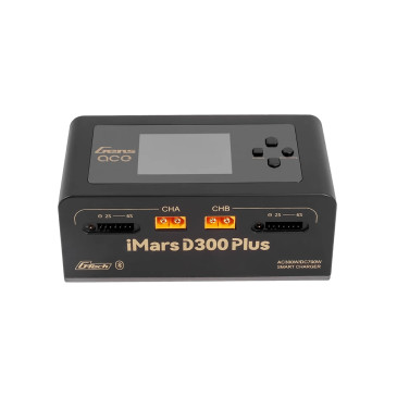 Chargeur double iMar D300 Plus - Noir - GENS ACE GEA300WPLUS-EB