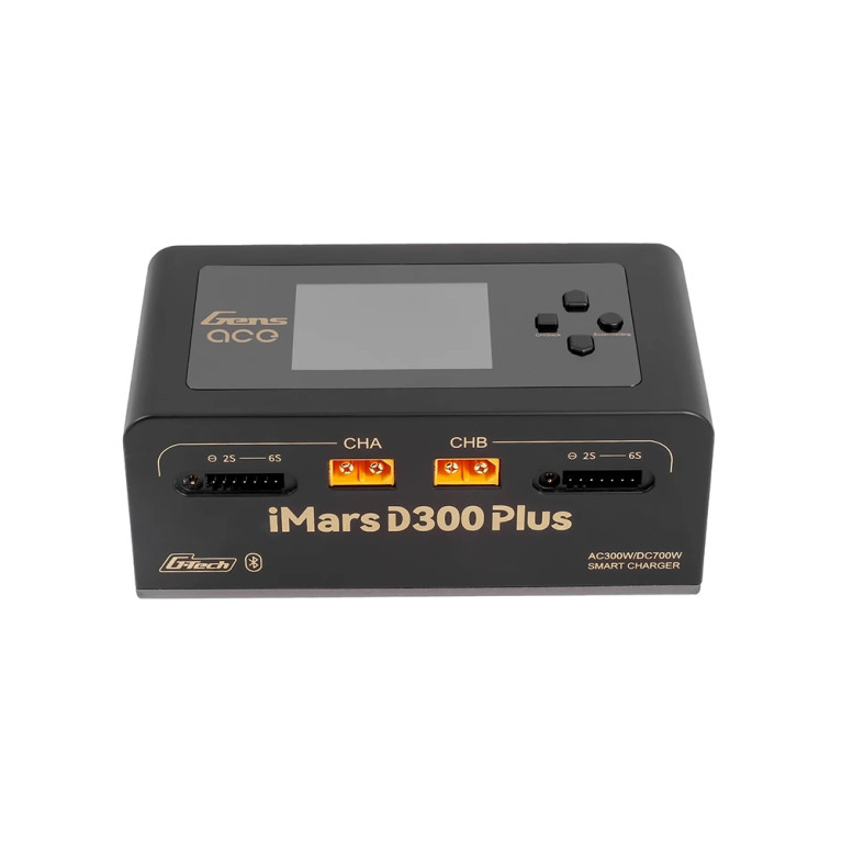 Chargeur double iMar D300 Plus - Noir - GENS ACE GEA300WPLUS-EB