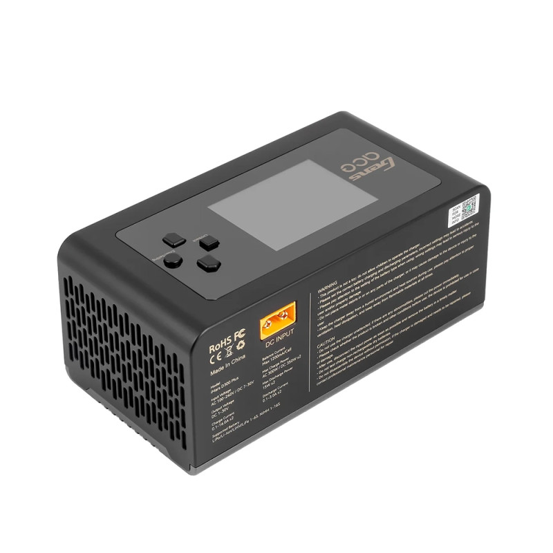 Chargeur double iMars D300 Plus - Noir - GENS ACE GEA300WPLUS-EB
