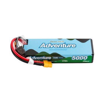 Accu LiPo Adventure 7.4V 5000mAh - GENS ACE GEA502S60X6HGT