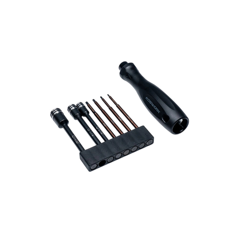 Set d'outils de tournevis à douille hexagonale - KOSWORK KOS13204-14RC10
