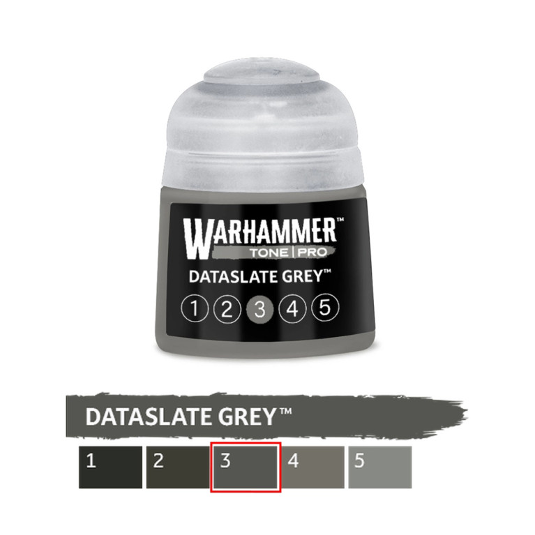 Dataslate Grey 3 - 12ml Tone Pro - WARHAMMER 99189961258 20-103