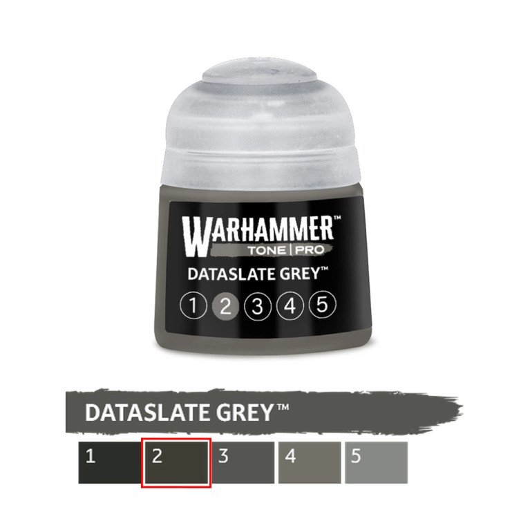 Dataslate Grey 2 - 12ml Tone Pro - WARHAMMER 99189961257 20-102