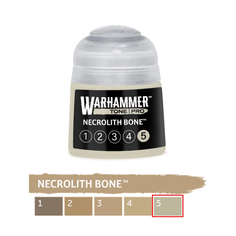 Necrolith Bone 5 - 12ml Tone Pro - WARHAMMER 99189961235 20-055