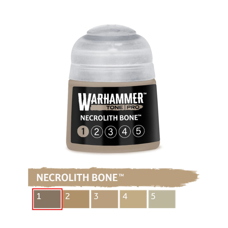 Necrolith Bone 1 - 12ml Tone Pro - WARHAMMER 99189961231 20-051