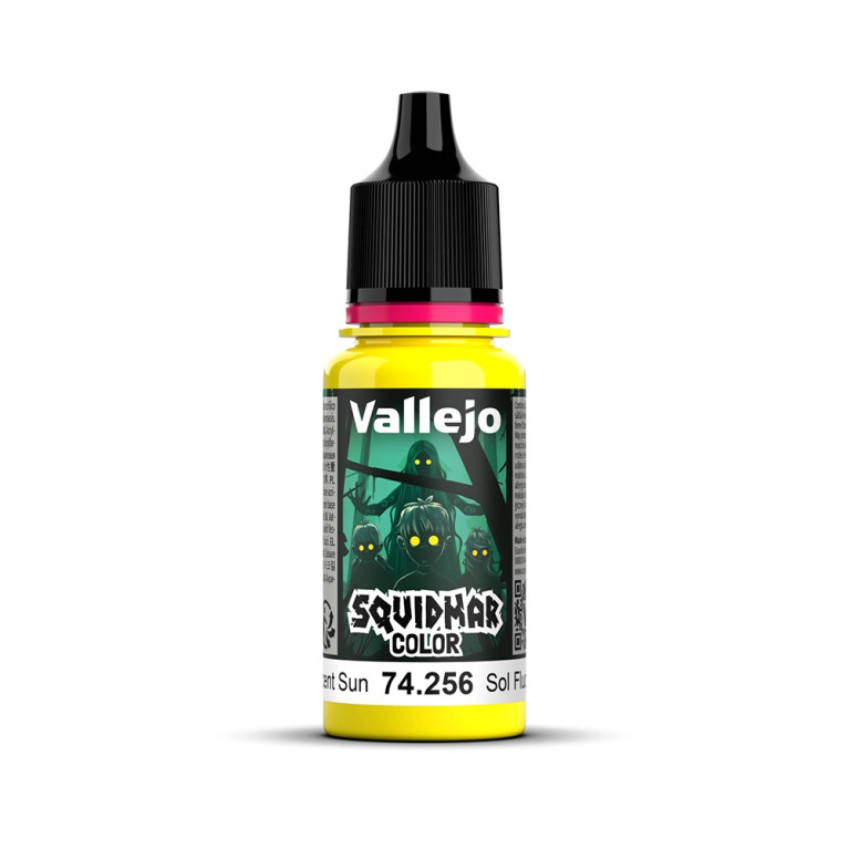Sun Fluorescent - 18ml Squidmar Color - VALLEJO 74.256