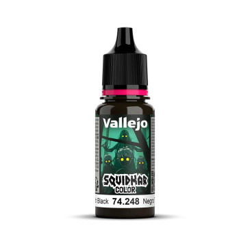 Pitch Black - 18ml Squidmar Color - VALLEJO 74.248
