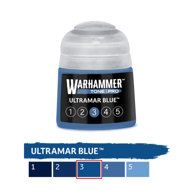 Ultramar Blue 3 - 12ml Tone Pro - WARHAMMER 99189961388 20-363