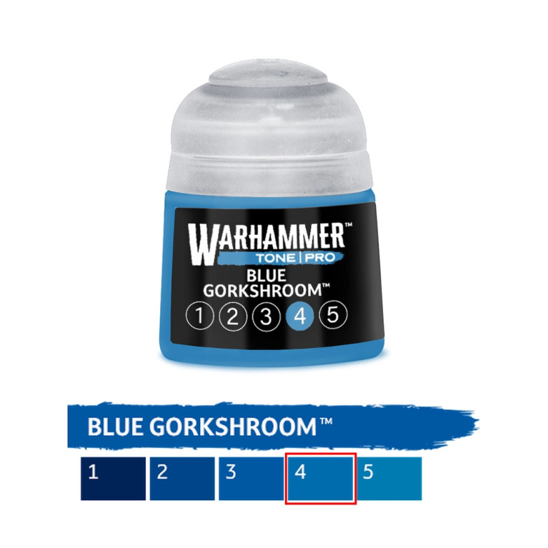 Blue Gorkshroom 4 - 12ml Tone Pro - WARHAMMER 99189961384 20-354