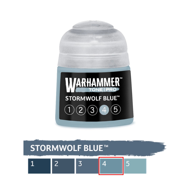 Stormwolf Blue 4 - 12ml Tone Pro - WARHAMMER 99189961374 20-334