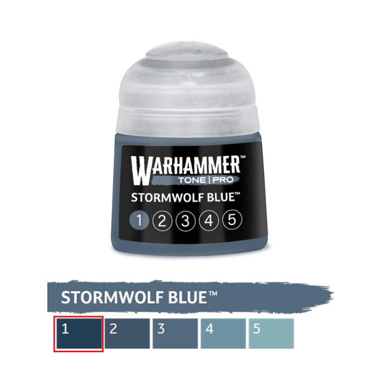 Stormwolf Blue 1 - 12ml Tone Pro - WARHAMMER 99189961371 20-331
