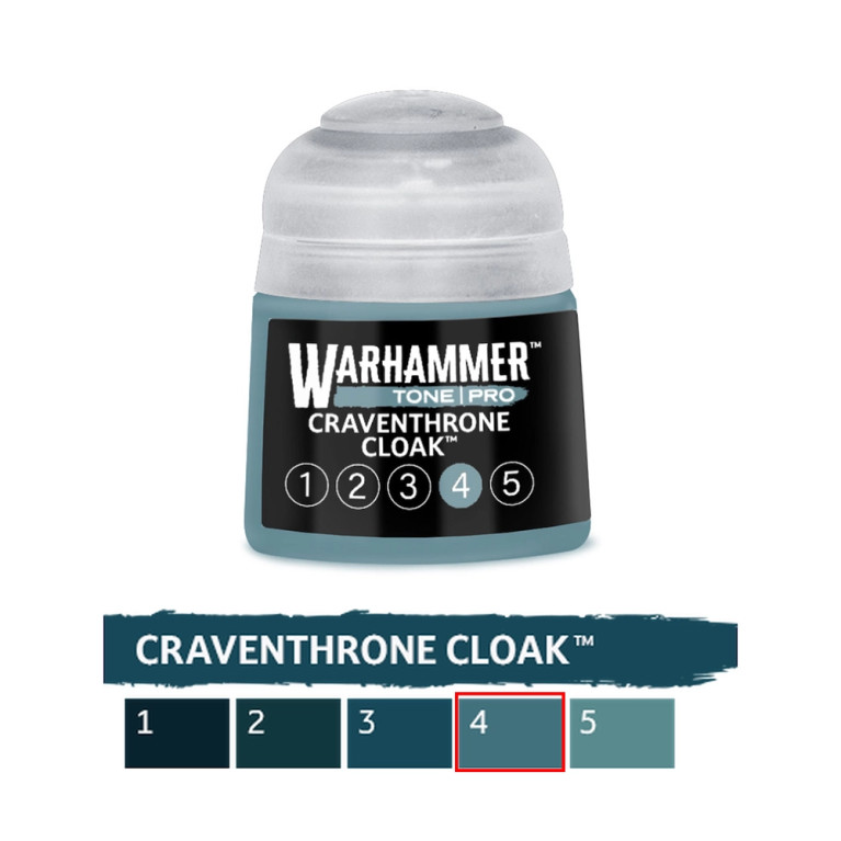 Craventhrone Cloak 4 - 12ml Tone Pro - WARHAMMER 99189961364 20-314