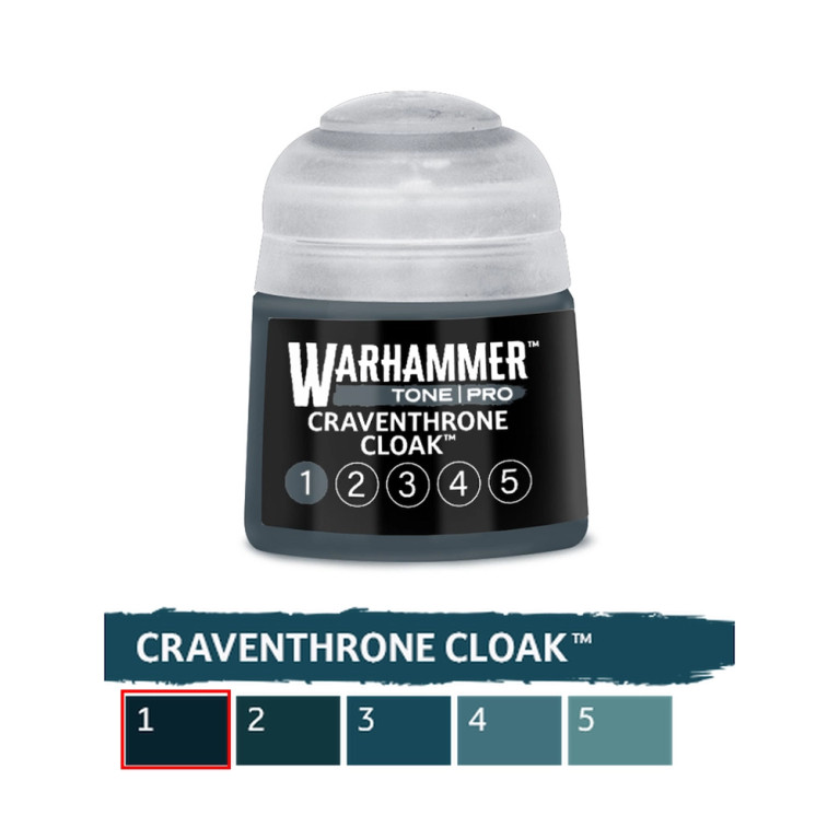 Craventhrone Cloak 1 - 12ml Tone Pro - WARHAMMER 99189961361 20-311
