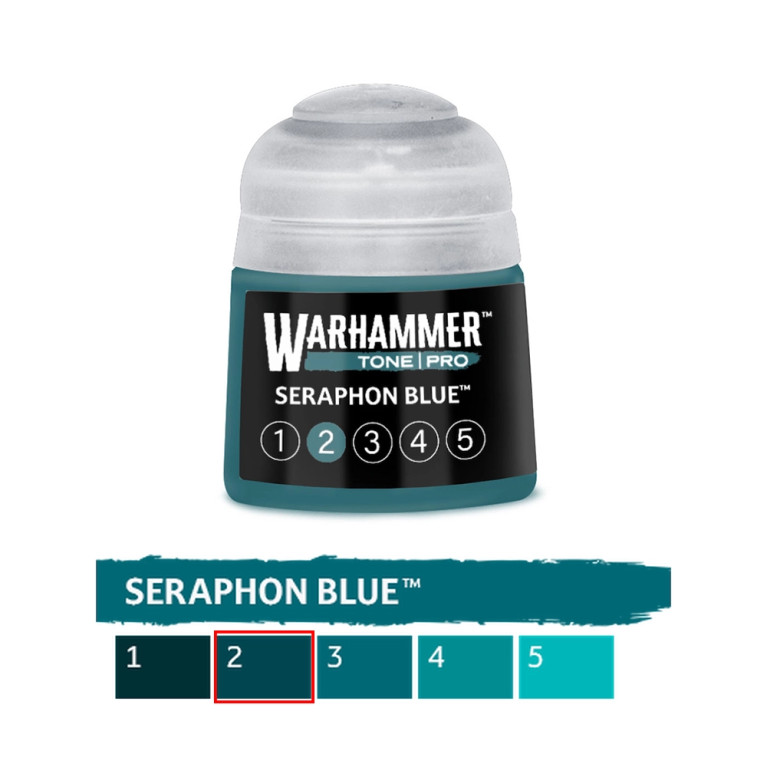 Seraphon Blue 2 - 12ml Tone Pro - WARHAMMER 99189961357 20-302