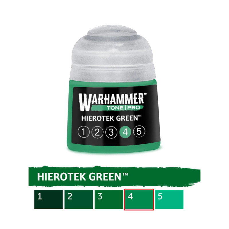 Hierotek Green 4 - 12ml Tone Pro - WARHAMMER 99189961344 20-274