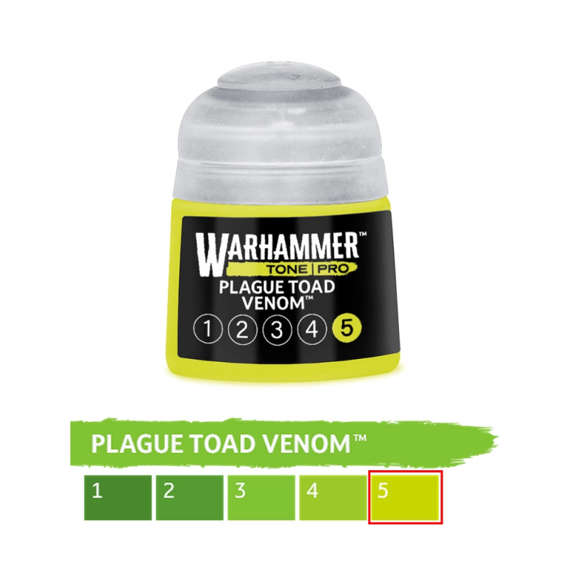 Plague Toad Venom 5 - 12ml Tone Pro - WARHAMMER 99189961315 20-215