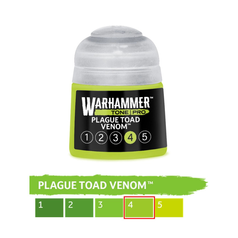 Plague Toad Venom 4 - 12ml Tone Pro - WARHAMMER 99189961314 20-214