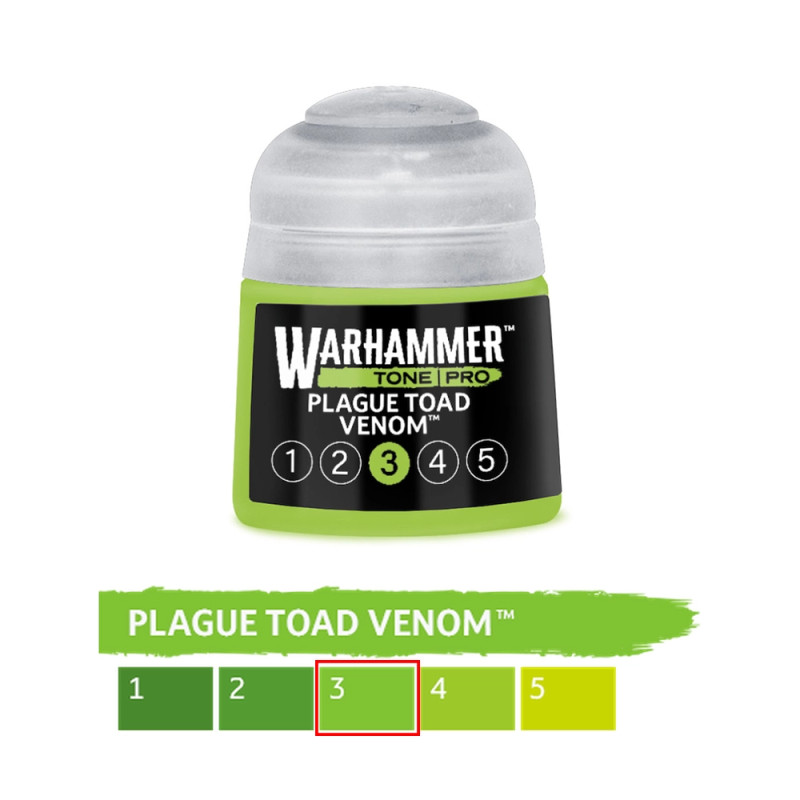 Plague Toad Venom 3 - 12ml Tone Pro - WARHAMMER 99189961313 20-213