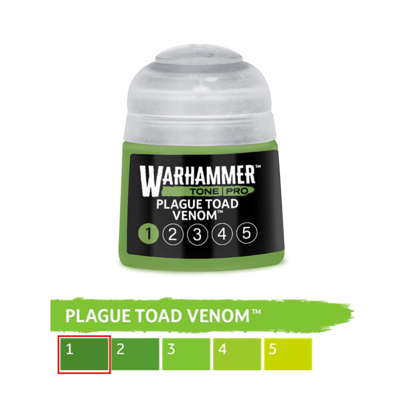 Plague Toad Venom 1 - 12ml Tone Pro - WARHAMMER 99189961311 20-211
