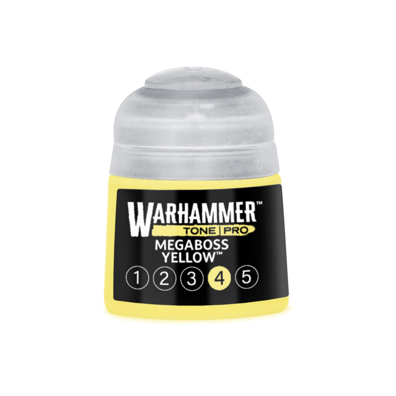 Megaboss Yellow 4 - 12ml Tone Pro - WARHAMMER 99189961309 20-204