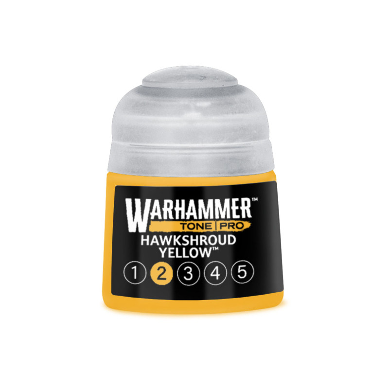 Hawkshroud Yellow 2 - 12ml Tone Pro - WARHAMMER 99189961302 20-192