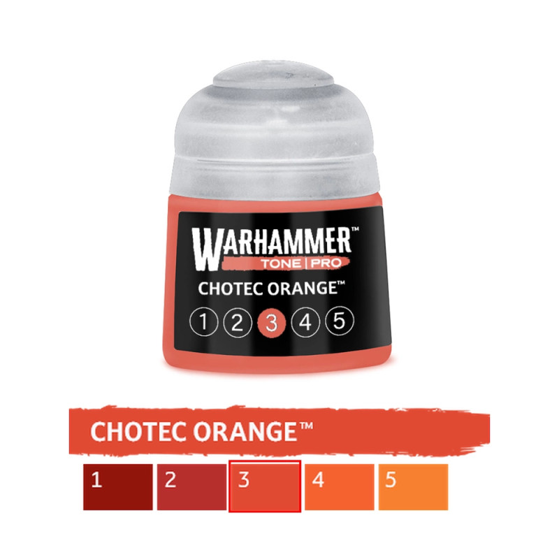 Chotec Orange 3 - 12ml Tone Pro - WARHAMMER 99189961293 20-173