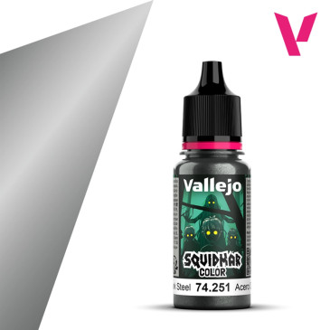 Dark Steel Métallique - 18ml Squidmar Color - VALLEJO 74.251