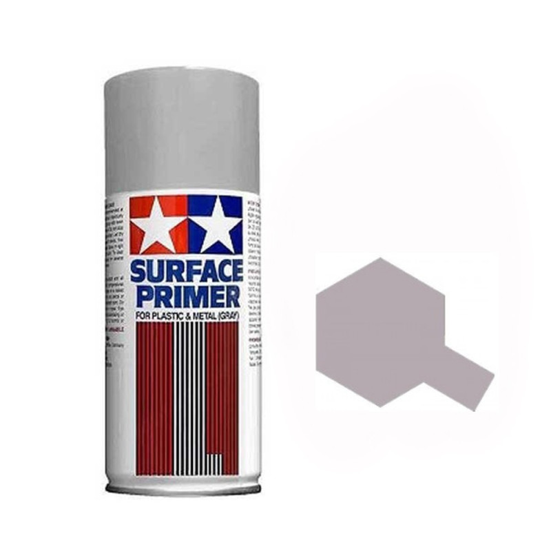 Apprêt gris clair Spray de 180ml-TAMIYA 87042