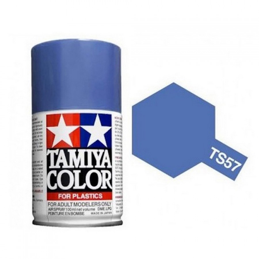 Bleu Violet Brillant Spray de 100ml-TAMIYA TS57