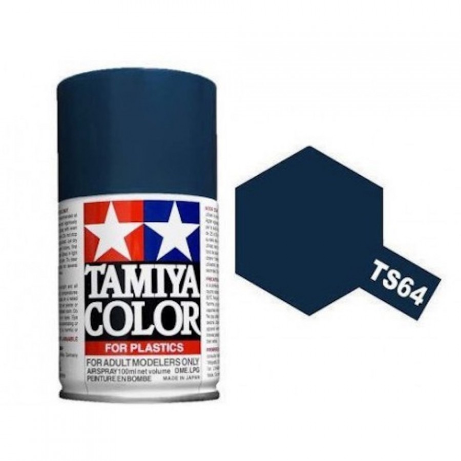Bleu MICA Foncé Brillant Spray de 100ml-TAMIYA TS64