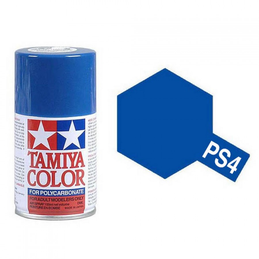 Bleu Polycarbonate Spray de 100ml-TAMIYA PS4