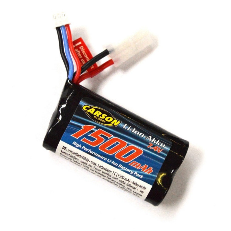 Accu Batterie Li-Ion FE-Linie 7,4 V / 1500 mAh Tam-Pl - CARSON 500608199