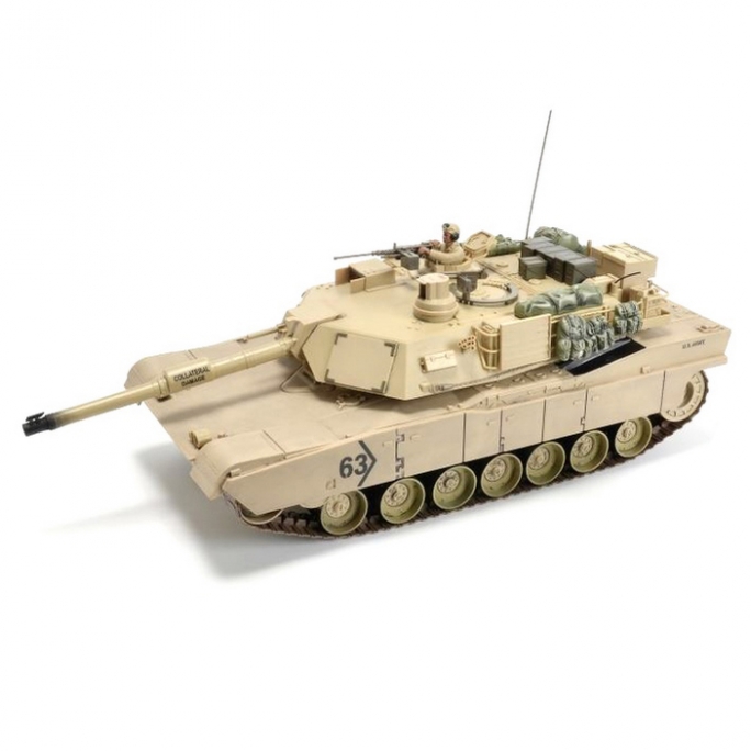 Char - Tank M1 A2 Abrams RTR - 1/16 - CARSON 500907188