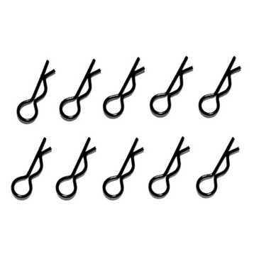 10 Attaches / Clips / Epingles - Pour Carrosserie - TAMIYA 50956