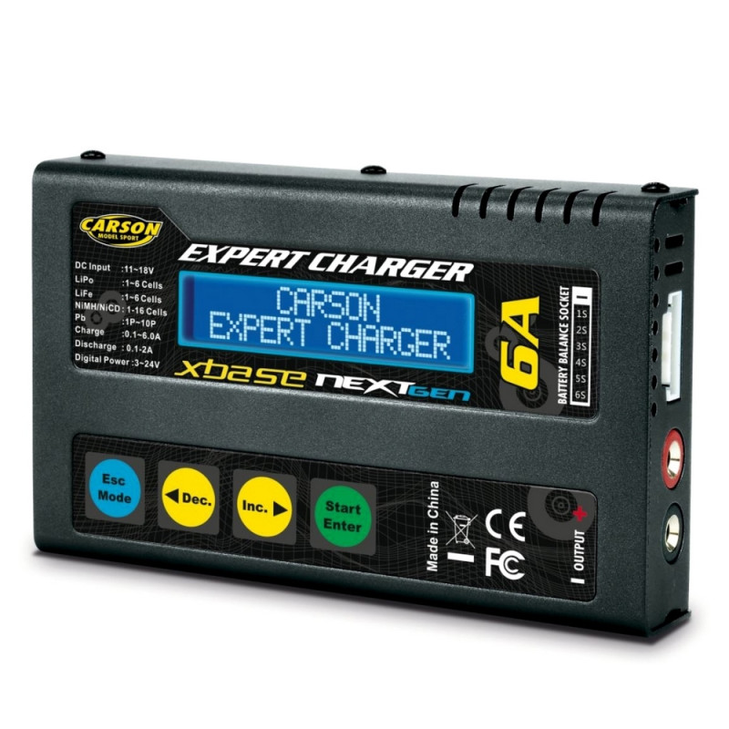 Chargeur XBase Next Gen 6A -1-6S - CARSON 500606065