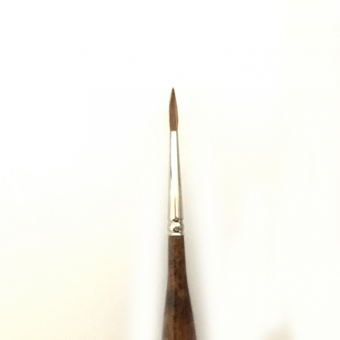 Pinceau maquettiste N°3 Poils Rouge Pur-KOLIBRI 3331/03