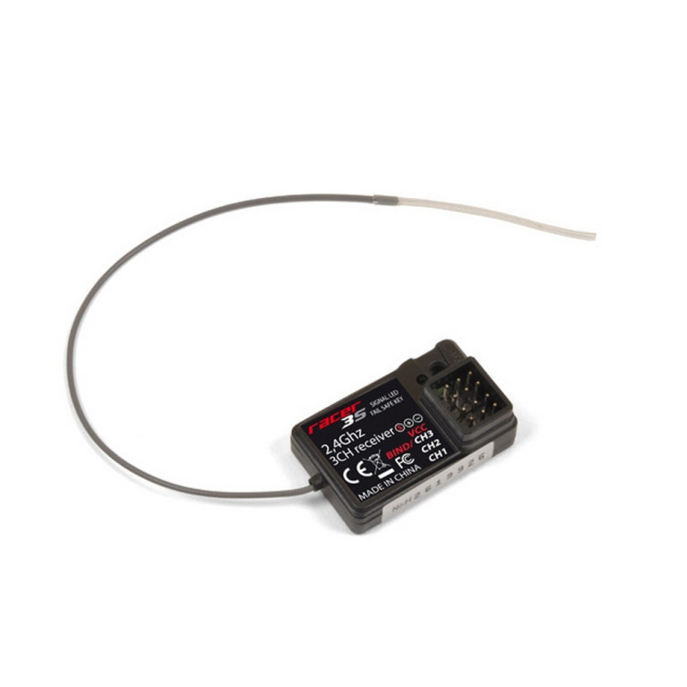 Radiocommande 3 voies "Racer 3S" + recepteur - T2M T4618
