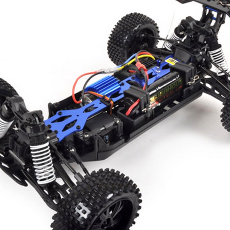 Buggy P-Shooter bleu 4WD électrique RTR - 1/10XL - T2M T4931BU