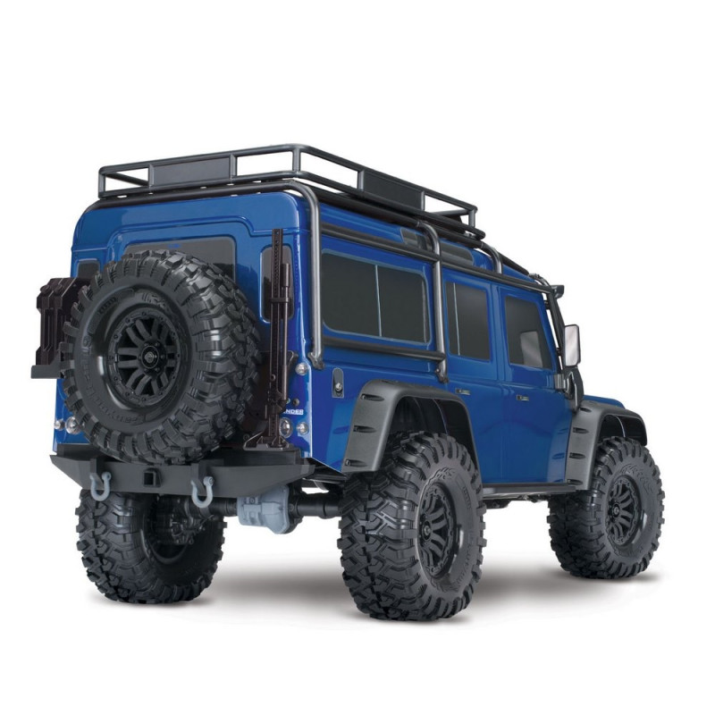 Land Rover Defender TRX-4 RTR 4WD Bleu-1/10-TRAXXAS TRX82056-4