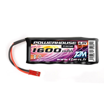 Batterie Accu RX 6V/1600 mAh BEC - T2M T135160