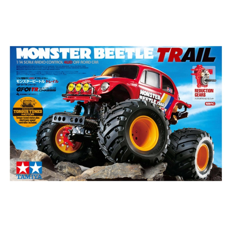 VW Monster Beetle Trail GF01 TR Kit - 1/14 - TAMIYA 58672