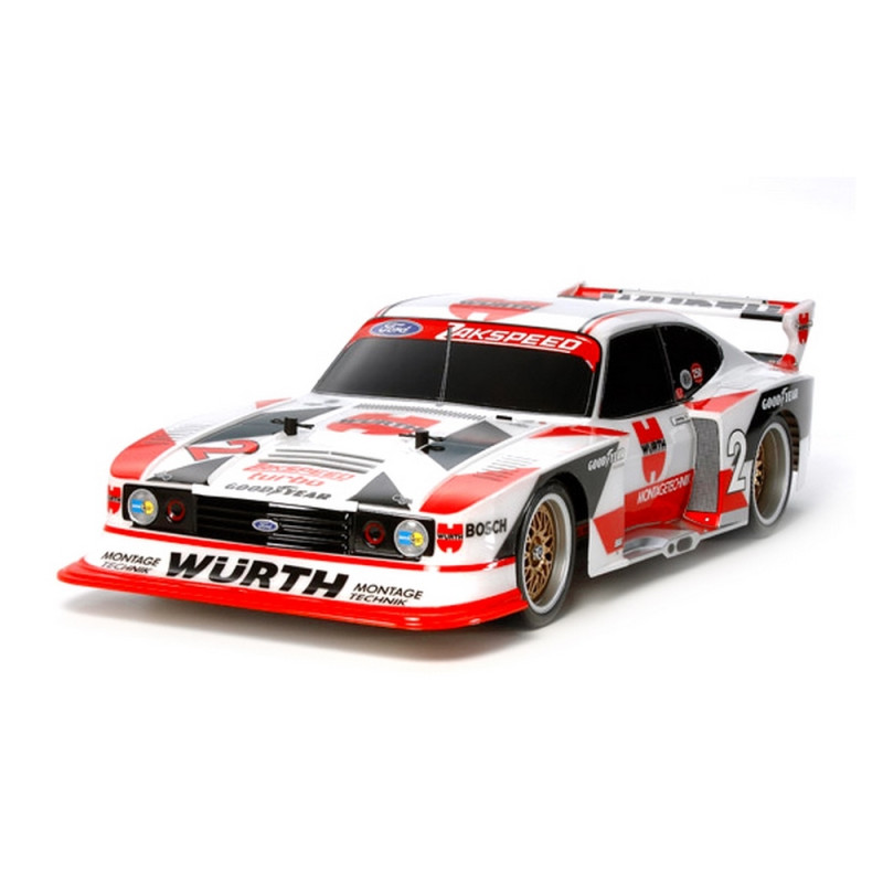 Ford Capri Turbo Zackspeed TT-02 4WD Kit - 1/10 - TAMIYA 58578 Ford Capri Turbo Zackspeed TT-02 4WD Kit - 1/10 - TAMIYA 58578