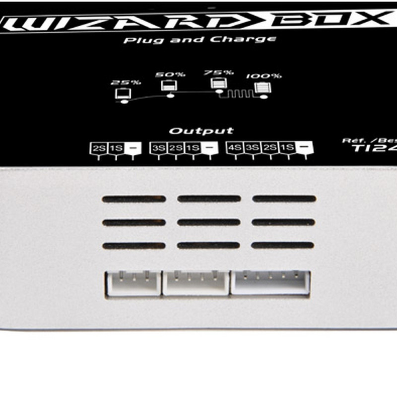 Chargeur Equilibreur Li-Po 2-4S "Wizard Box" - T2M T1245