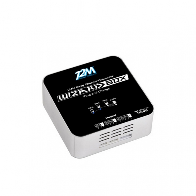 Chargeur Equilibreur Li-Po 2-4S "Wizard Box" - T2M T1245